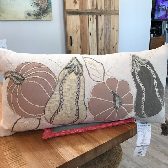 Pier 1 Other - 🐰⬇️🐥 Pier 1 Tassel Lumbar Pillow (1 Total)-NWT